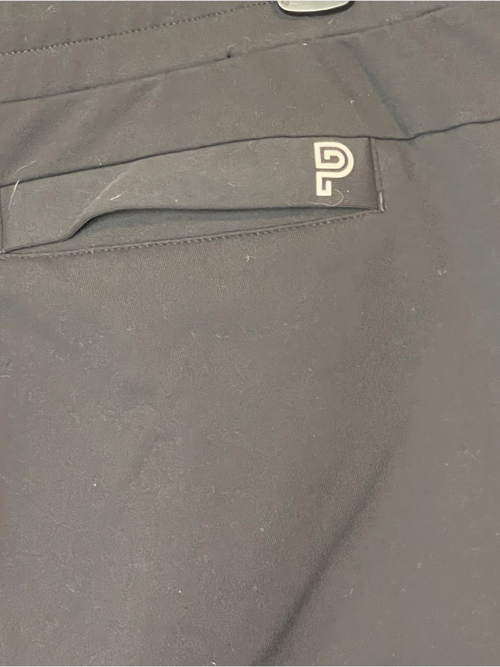 Men's Athletic Shorts in Dark Gray with Zipper Pockets - Picture 6 of 9